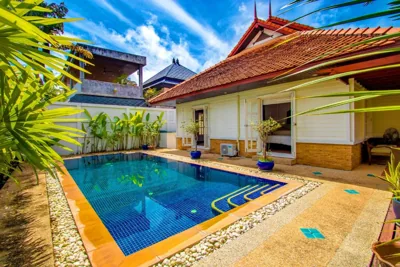 Recommend a warm Thai style private swimming pool villa with convenient traffic and living, walking 700 meters to the the beach – 写真 4