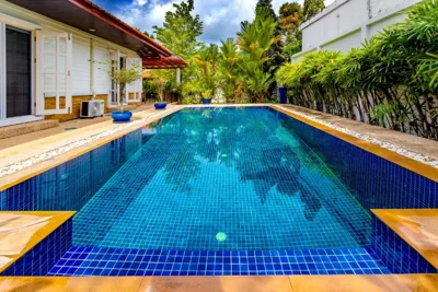 Recommend a warm Thai style private swimming pool villa with convenient traffic and living, walking 700 meters to the the beach – 写真 12
