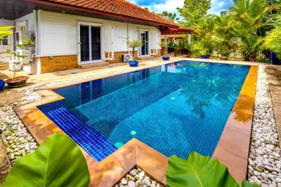 Recommend a warm Thai style private swimming pool villa with convenient traffic and living, walking 700 meters to the the beach – 写真 13